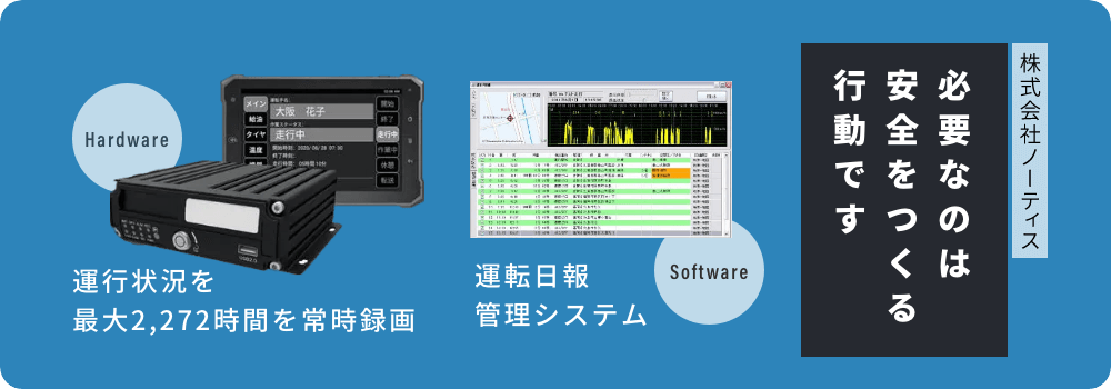 ノーティス ハード＆ソフト